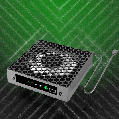 RGB Fan Cooling System 3 Levels Adjustable Speed Heat Dissipation Fan