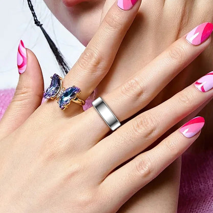 Smart Ring Health Tracker Sleep Monitor 24H Heart Rate Blood Oxygen