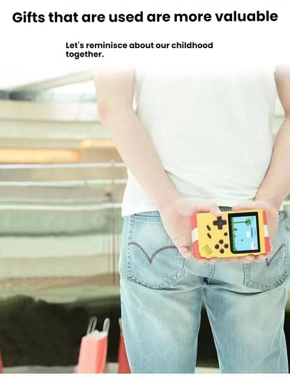 Retro Classic Handheld Game Console 400 Games Rechargeable Portable