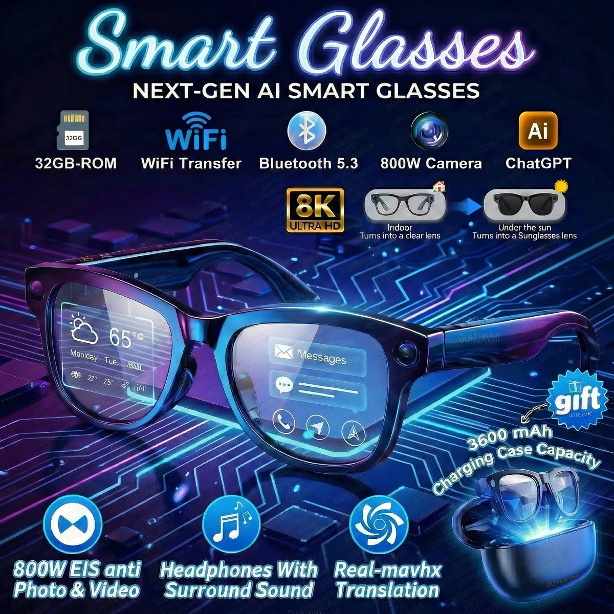 Smart AI Sunglasses