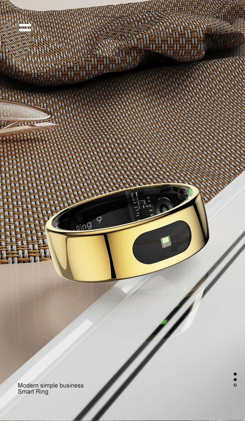 R08 Smart Ring For Men Women Touch Control Function Health Monitor