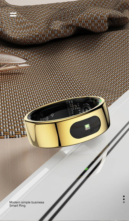 R08 Smart Ring For Men Women Touch Control Function Health Monitor