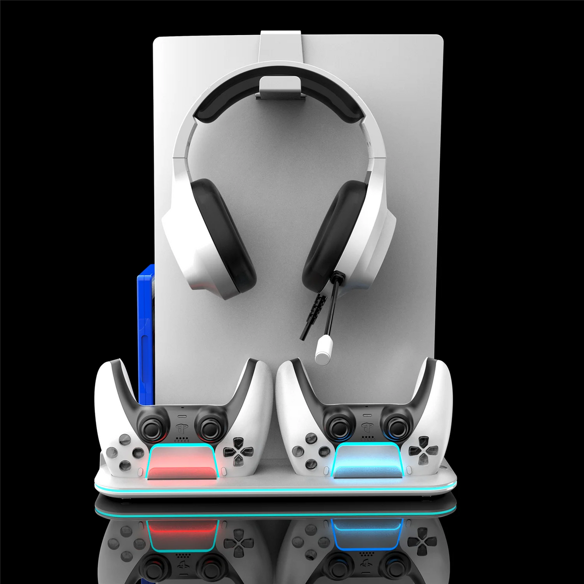 RGB Light And 3 Levels Turbo Cooling Station With Controller Charging