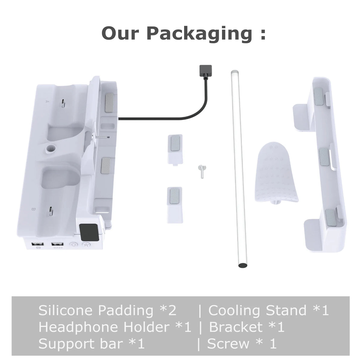 Horizontal Cooling Stand For Console Slim/pro Disc Edition & Digital