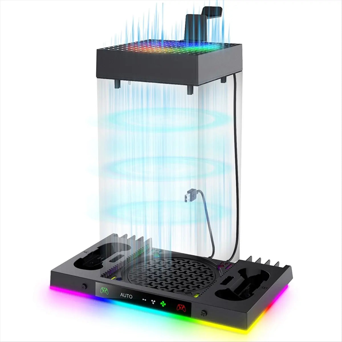Welcome Deal-cooling Fan Stand&charging Station For Console