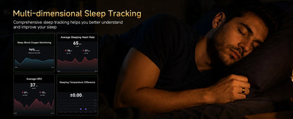AURA Matt Smart Ring Fitness Sports Health Monitor Sleep Temperature