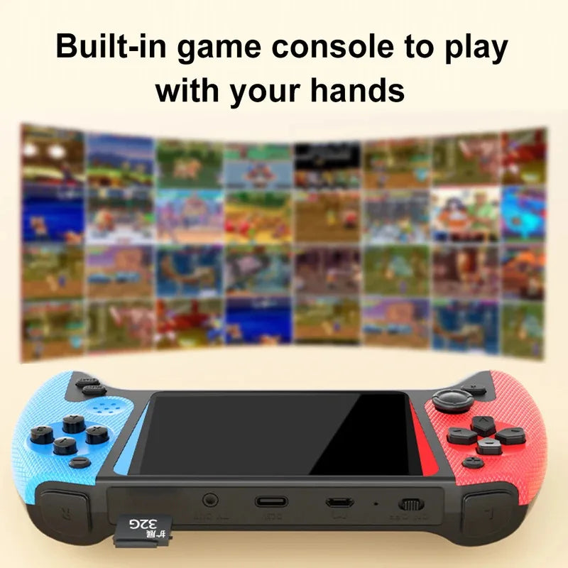 Retro Handheld Game Console 3.5inch LCD Screen Built-in 500 Games