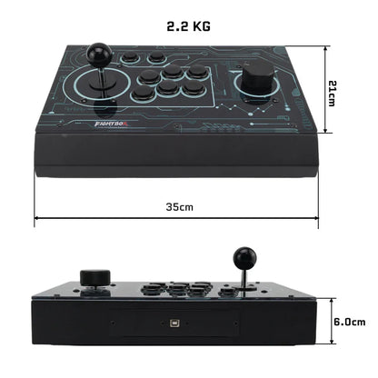 R9 Hitbox Style Arcade Fight Stick Joystick Raspberry Pico Board With