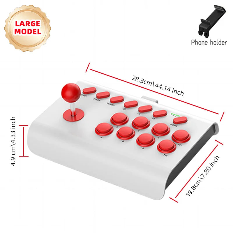 Arcade Joystick Wireless Gaming Controller For