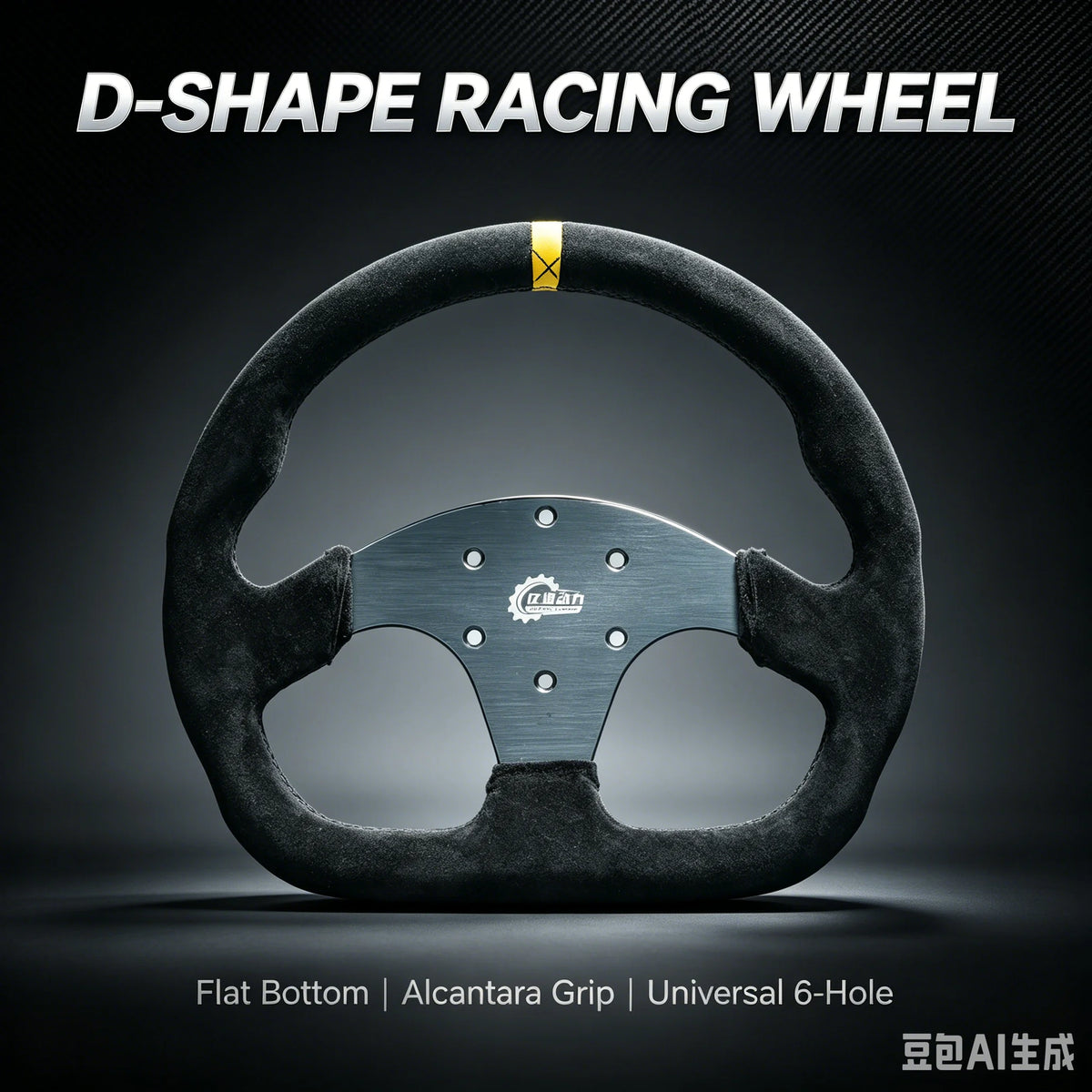 D-shaped Racing Wheel