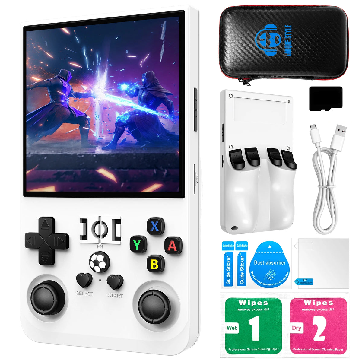 R36max Retro Handheld Game Console Chip 22000+games Open Source Linux