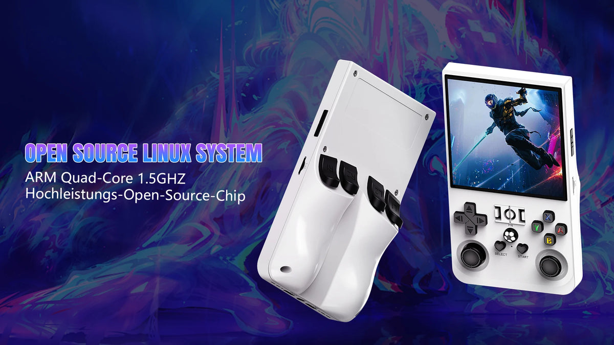R36max Retro Handheld Game Console Chip 22000+games Open Source Linux