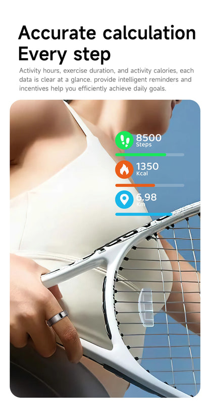 Smart Ring For Heart Rate & Sleep