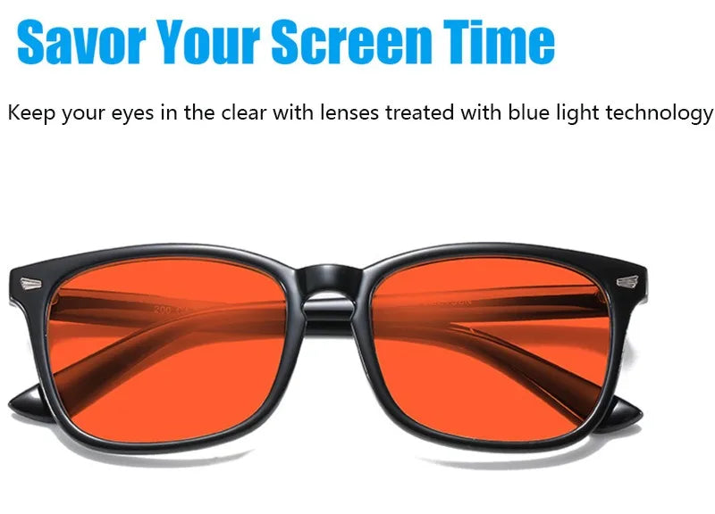 Blue Light Glasses For Blue Light Blocking Red Lens For Computer
