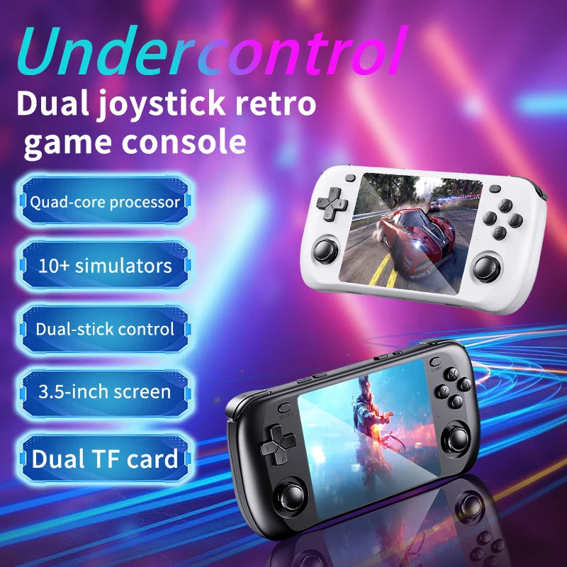 Retro Gaming Console Handheld Portable Player IPS HD Display 64GB