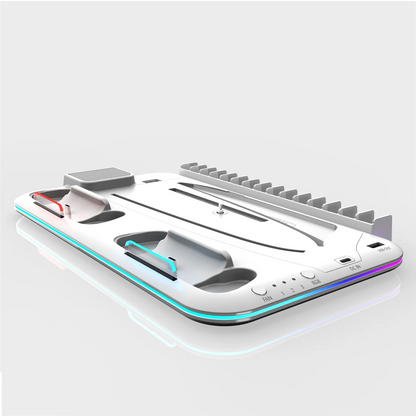 RGB Light And 3 Levels Turbo Cooling Station With Controller Charging
