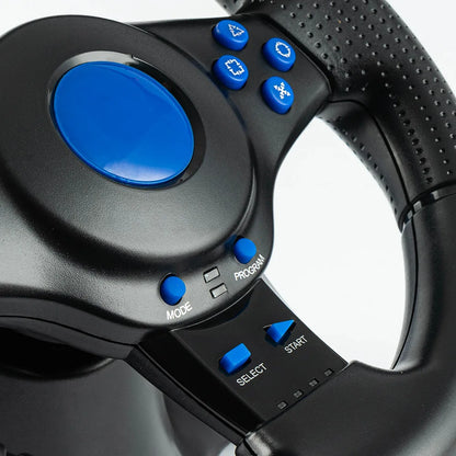 Racing Steering Wheel Vibration Controller 7 In 1 Game Simulation Raci