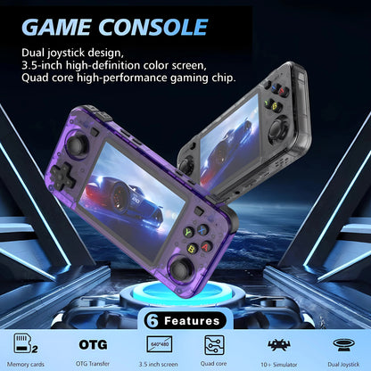 Retro Handheld Video Game Console Linux System 3.5-inch IPS Screen