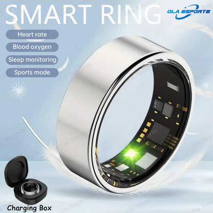 All Size（6-14） Smart Ring Men Women Heart Rate Blood Oxygen And Sleep