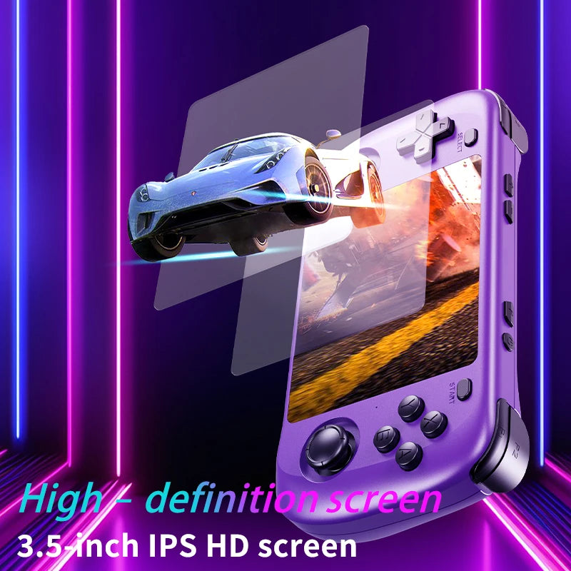 Retro Gaming Console Handheld Portable Player IPS HD Display 64GB