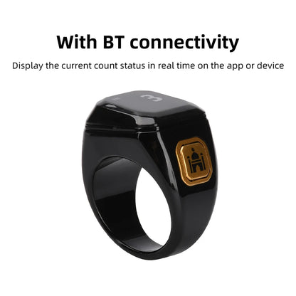 Newest Ring Smart Prayer Ring Prayer Reminder Tasbih Counter Time
