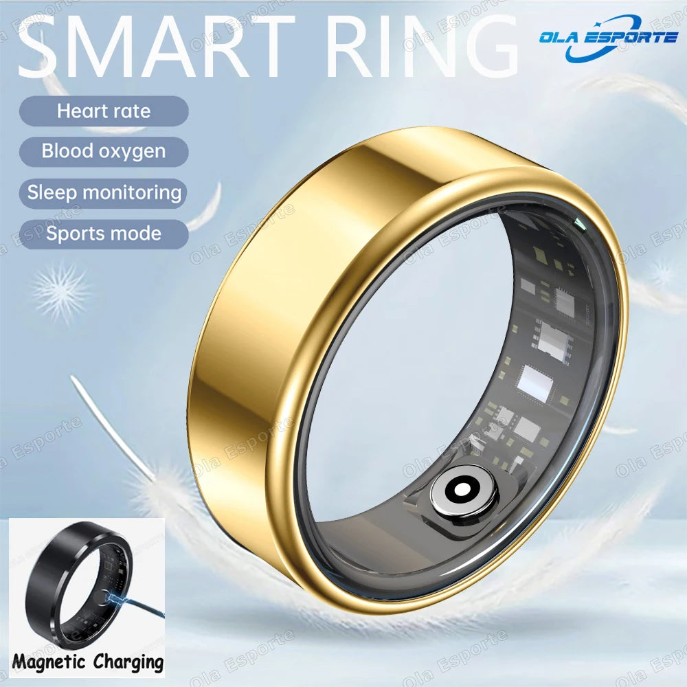 All Size（6-14） Smart Ring Men Women Heart Rate Blood Oxygen And Sleep