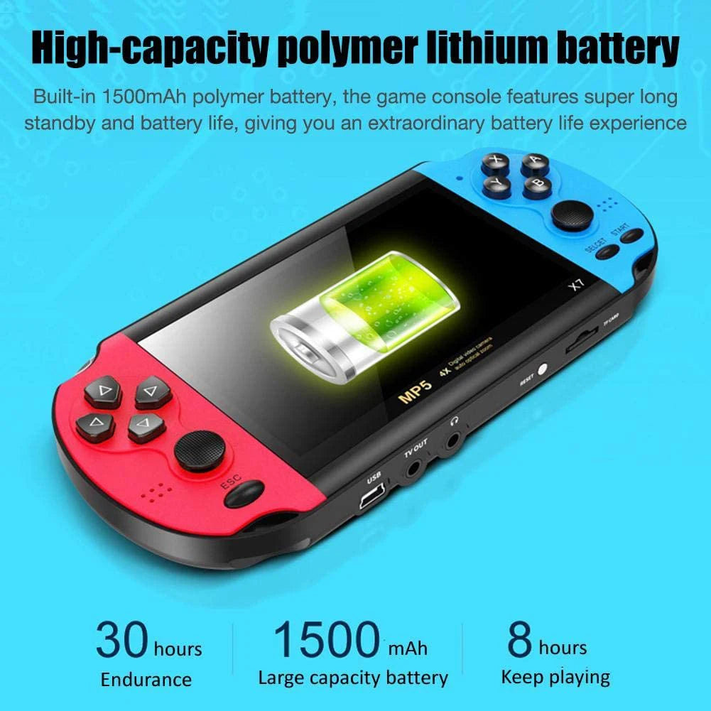 Retro Video Game Console Portable Handheld Gaming Videogame Machine