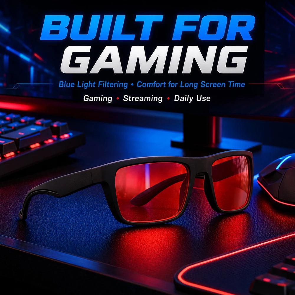 Blue Light Blocking Glasses For Men Women Gaming Computer Eyeglasses