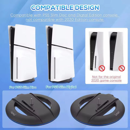 Vertical Cooling Stand With RGB Light For Console Slim / Console Pro