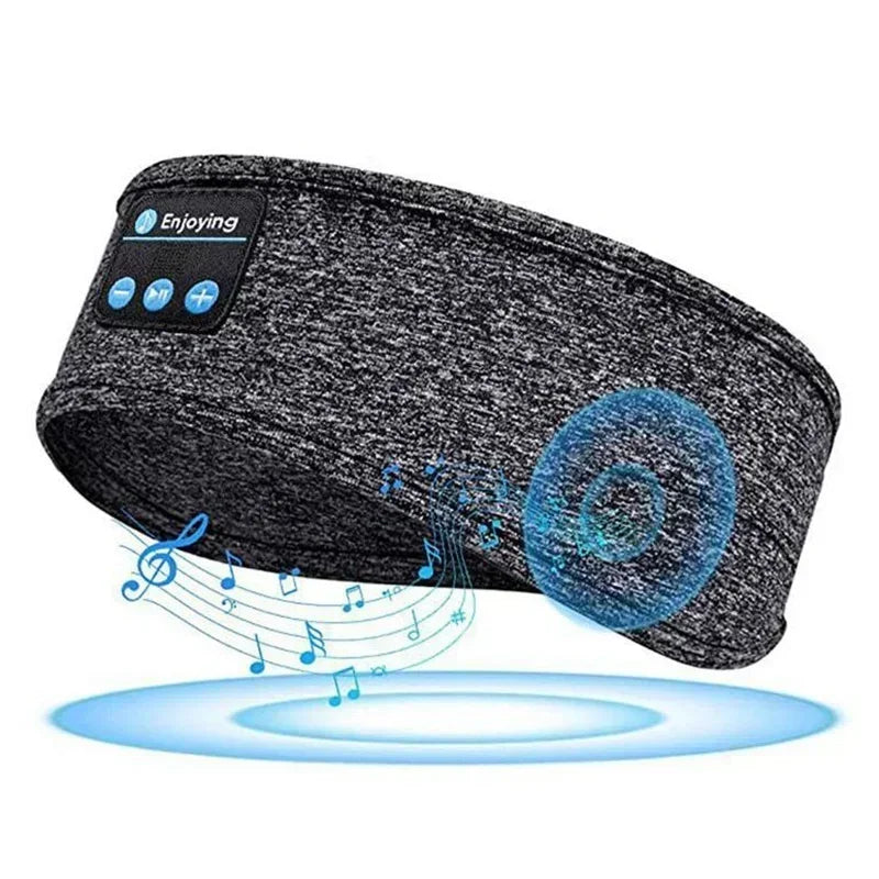 Wireless Bluetooth Headband Earphones Sports Headphones Elastic