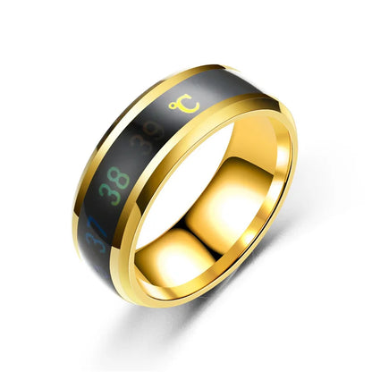 Smart Stainless Steel Multifunctional Ring For Couples Mood Changes