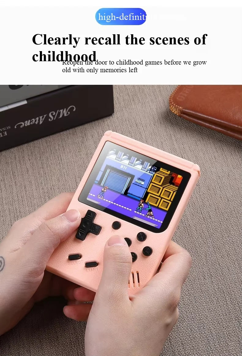 Retro Handheld Games Console Built-in 400 Video Games Portable Gaming