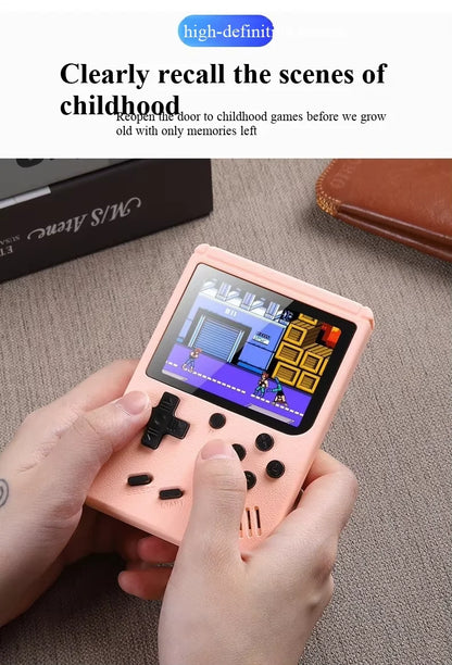 Retro Handheld Games Console Built-in 400 Video Games Portable Gaming