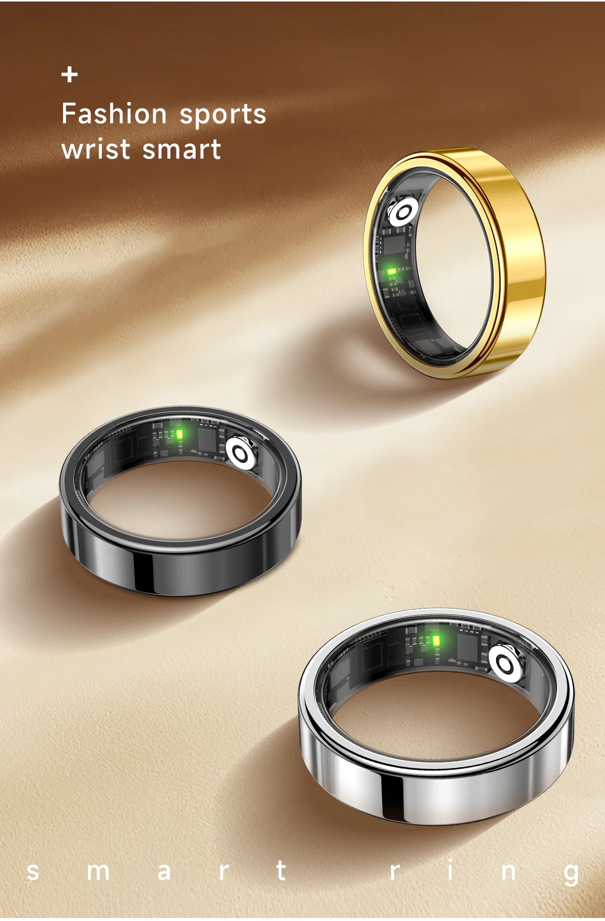 Smart Ring For Heart Rate & Sleep