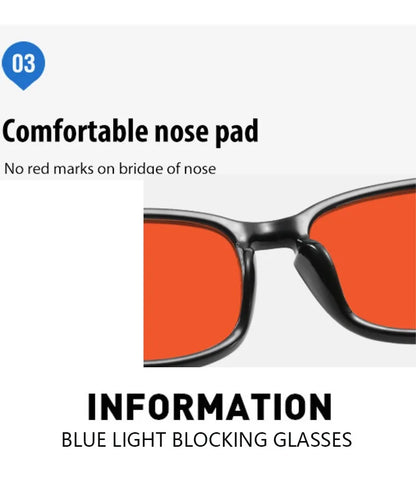 Blue Light Glasses For Blue Light Blocking Red Lens For Computer