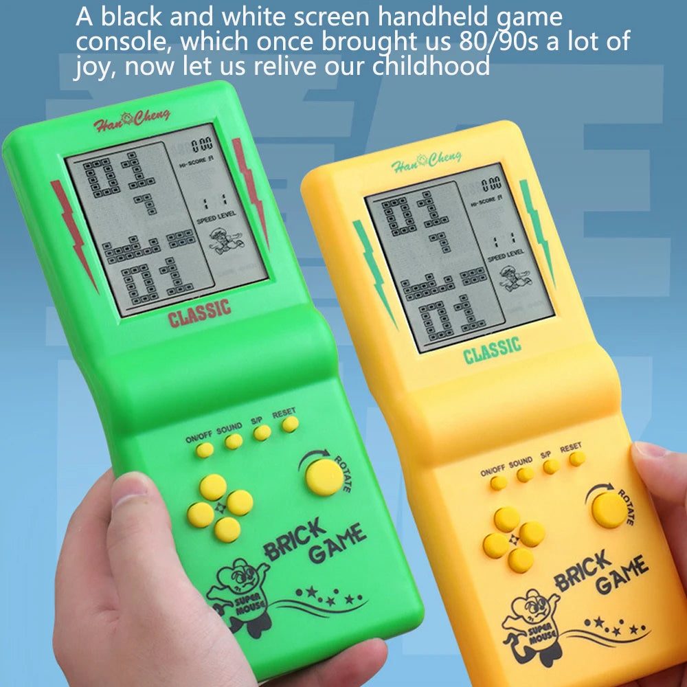 Large Screen Tetris Games Console Retro Nostalgic Classic Handheld