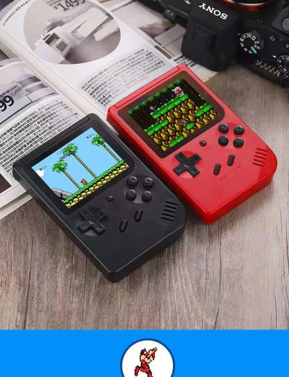 Retro Classic Handheld Game Console 400 Games Rechargeable Portable
