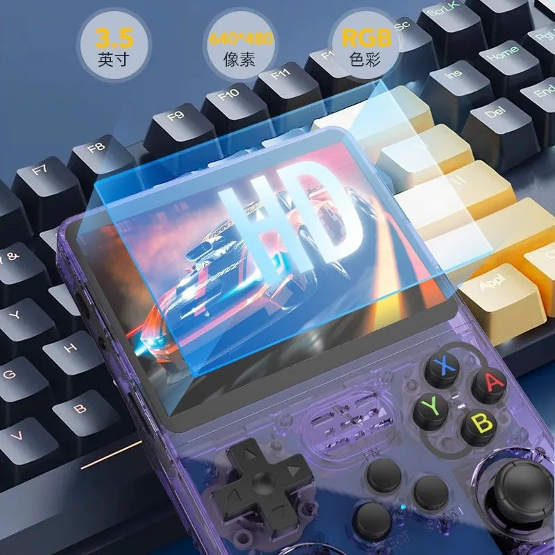 Retro Game Console 3.5-inch Linux Open-source System Portable