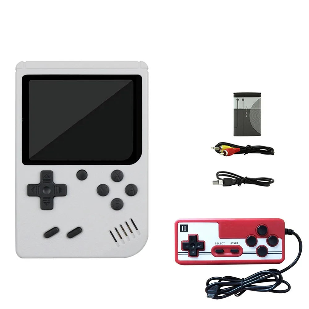 Retro Handheld Game Console Built-in 400 FC Games With Portable Case