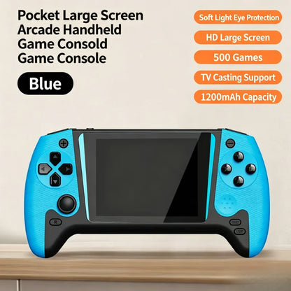 Retro Handheld Arcade Game Console 3.5‑inch HD Screen Dual Joystick