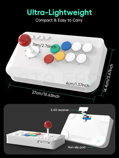 Y5A Arcade Stick For Console 2 & Windows PC Wireless Arcade Fight
