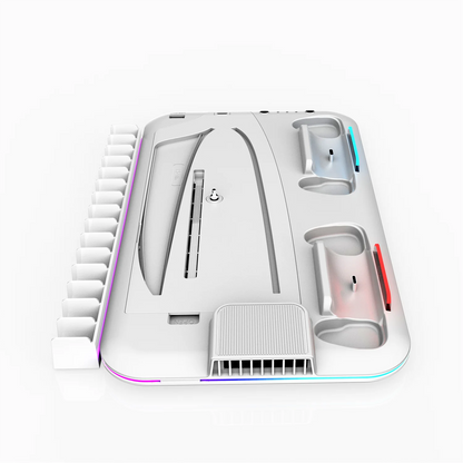 RGB Light And 3 Levels Turbo Cooling Station With Controller Charging