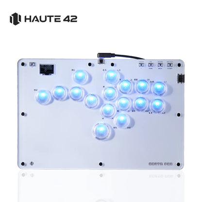 Black Rim Leverless Arcade Controller Hitbox Fightstick Stickless