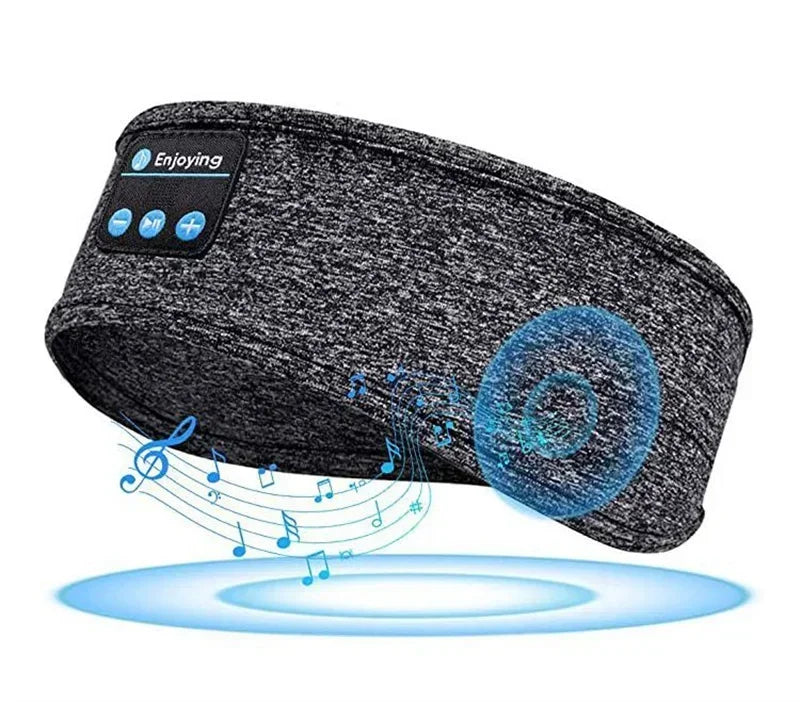 Wireless Bluetooth Headband Earphones Sports Headphones Elastic