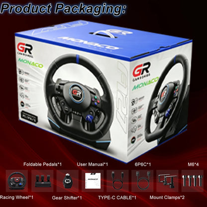 Racing Wheel For Console/console/pc,game Steering 11 Inch Leather
