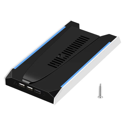 For PS 5 Slim/ps 5 Pro RGB Vertical Cooling Stand Base 8 Light Mode