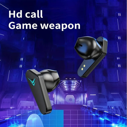 TWS Wireless Bluetooth Headset LED Display Gamer Earbuds With Mic