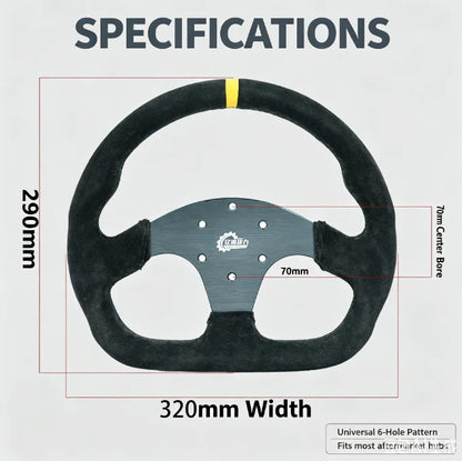 D-shaped Racing Wheel
