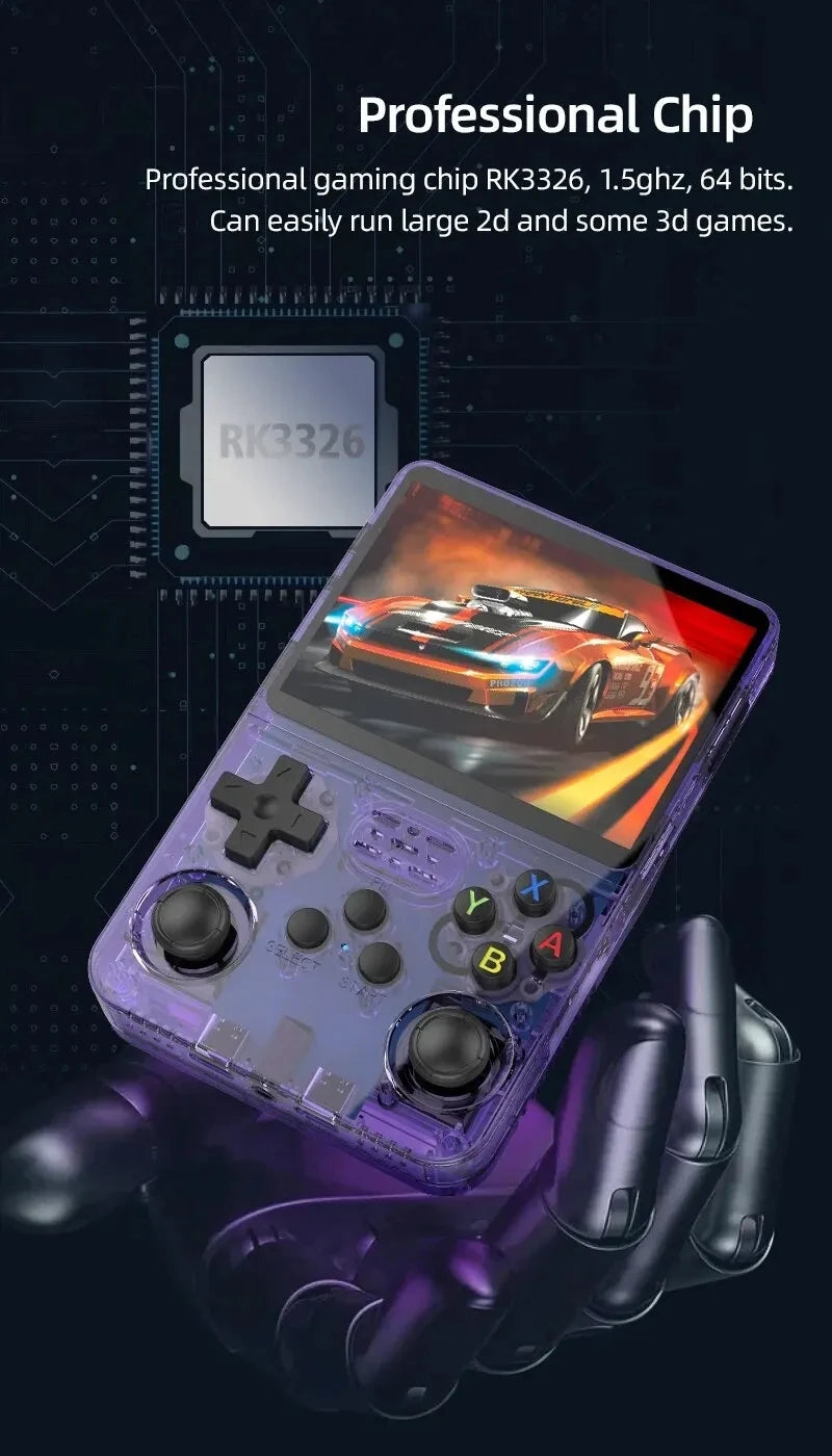 Retro Game Console 3.5-inch Linux Open-source System Portable