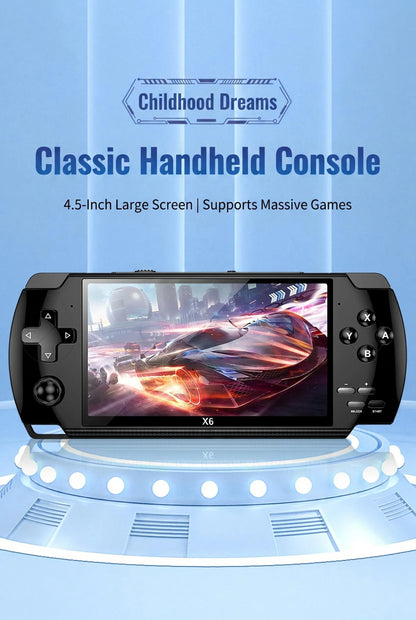 Retro Handheld Game Console 4.5 Inch IPS Screen Linux System Portable